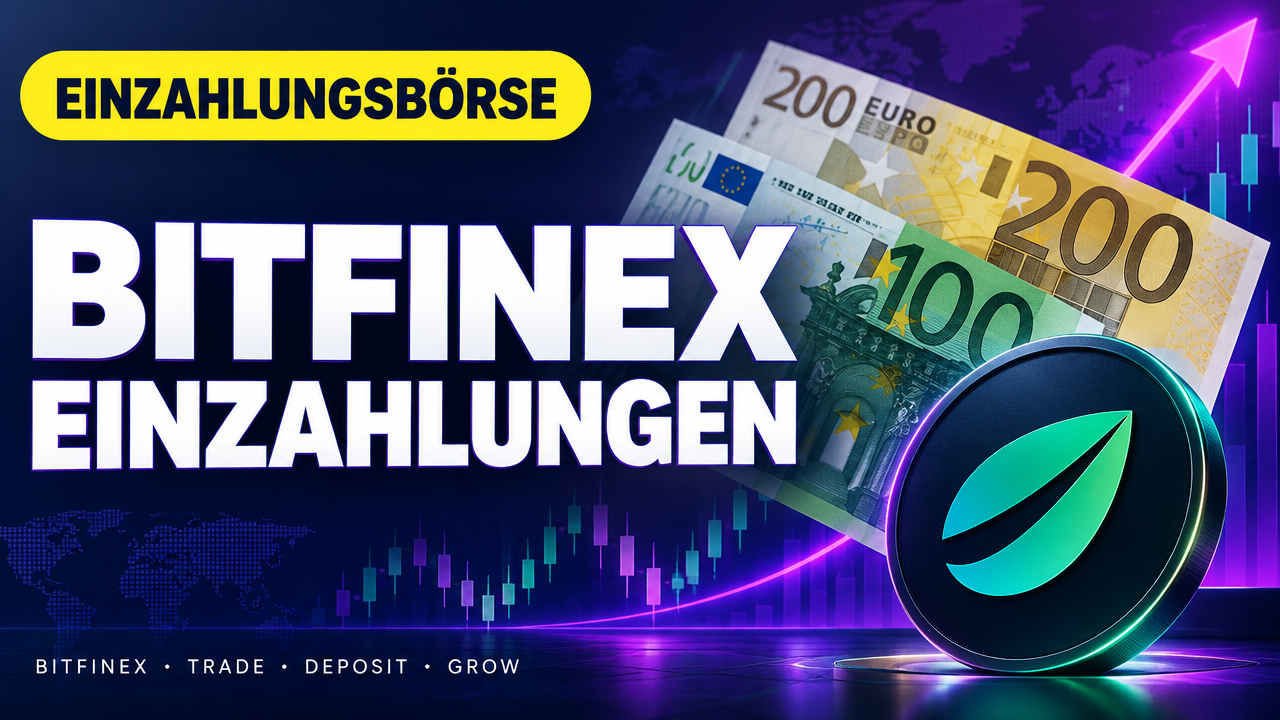 Vorschaubild: Bitfinex als Einzahlungsbörse benutzen