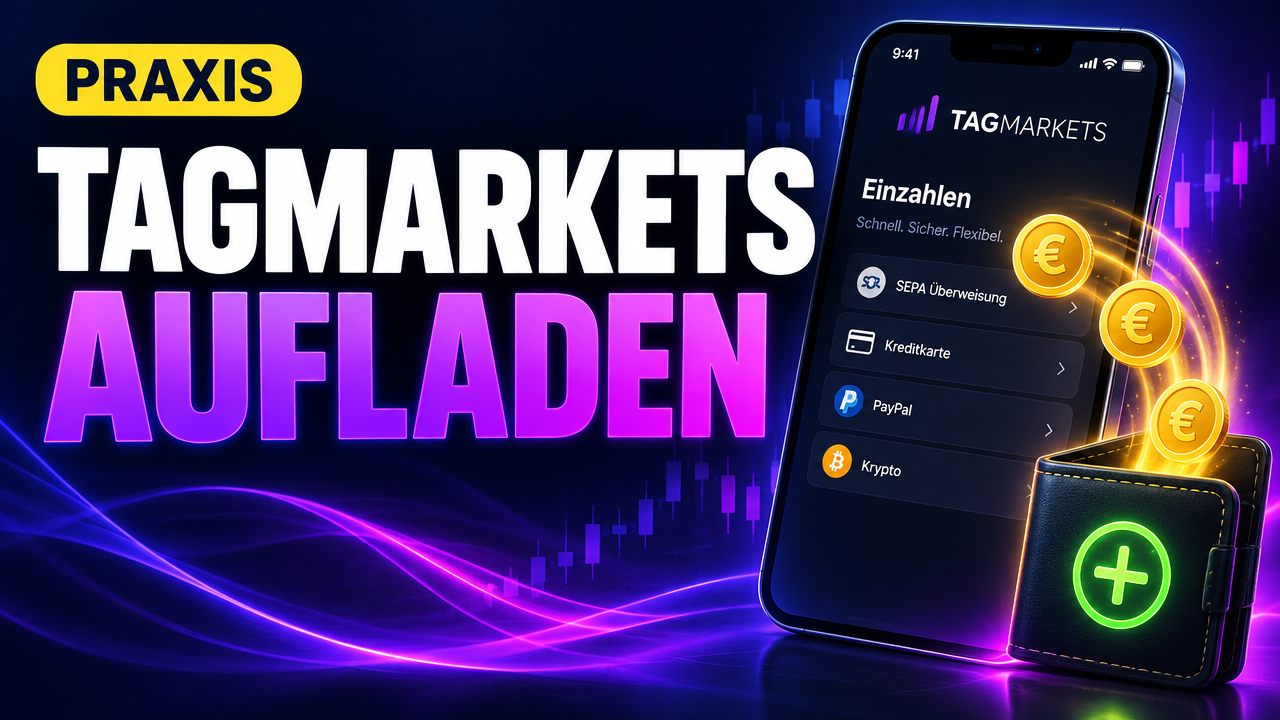 Vorschaubild: Geld auf Tagmarkets aufladen und in die Strategie packen